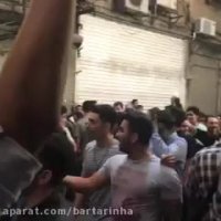 اعتصاب در بازار تهران