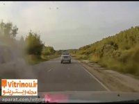 تصادف خونین خودروی سواری با موتورسیکلت-مجله ویترینو