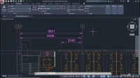 ویرایش اندازه گذاری اتوکد AutoCAD 2020 Break and space dimensions
