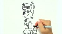 آموزش نقاشی سگ های نگهبان - نقاشی کودکانه