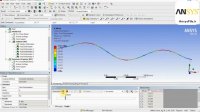 آموزش تحلیل Modal و پاسخ هارمونی یک سیم تار در نرم افزار Ansys
