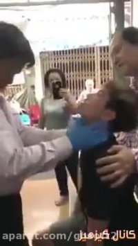 درمان افراد لال با ماساژ و قولنج گیری