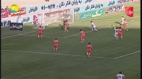گل اول پرسپولیس به سایپا با گل به خودی کنعانی زادگان