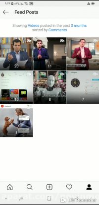 تحلیل آمار بازدید در اینستاگرام