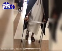 راه رفتن بیمار بعد از جراحی تعویض مفصل لگن