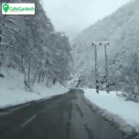 سمواری برفی در ماسوله - کافه گردش