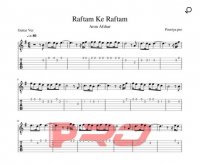 نت گیتار رفتم که رفتم آرون افشار به همراه تبلچر