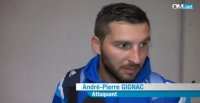 Caen 1-2 OM : la réaction d'André-Pierre Gignac