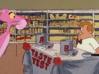 کارتون پلنگ صورتی | سوپر مارکت