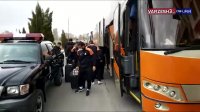 ورود بازیکنان سایپا به ورزشگاه امام خمینی