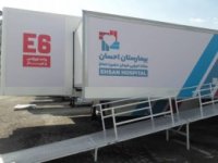 افتتاح بیمارستان 92 تخت خوابی سیار
