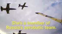 بانوی زیبای خلبان آکروباتیک روسیه خانم Svetlana Kapanin