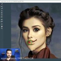 Photoshop 2021 Caricature #shorts-آموزش فتوشاپ کاریکاتور 2021