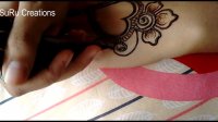 آموزش طراحی با حنا روی دست