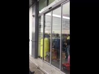 درب شیشه ای اتوماتیک اسلایدینگ