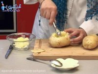 مایکروویو-سیب زمینی شکم پر- مجله 114