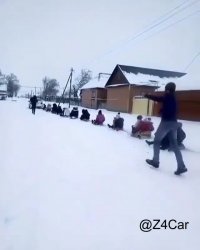 سرویس مدرسه در آلاسکا