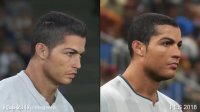مقایسه گرافیک بازی PES 2018 با PES 2017