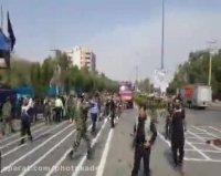 حمله تروریستی به رژه نیروهای مسلح در اهواز