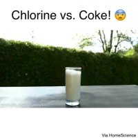 واکنش شیمیایی کلر و نوشابه