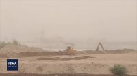 غلظت گرد و خاک شدید در اهواز