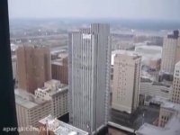 نحوه تخریب ساختمان های بلند با بمب