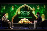 گفتگو  با حجت الاسلام حائری طبسی در ویژه برنامه هیئت آنلاین