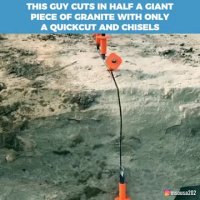 برش سنگ های گرانیتی با کمترین زحمت