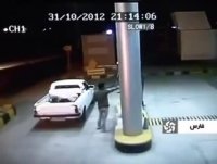 انفجار در پمپ گاز