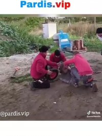 باحالترین تعویض چرخ