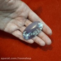 نگین زیبای شجر شکوفه ای با تراش دو طرفه