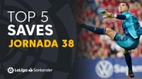 5 سیو برتر هفته آخر لالیگا اسپانیا