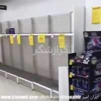 خالی شدن قفسه‌های فروشگاه‌ها در استرالیا و دانمارک در پی شیوع ویروس کرونا