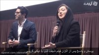 صف طولانی مردم در لس آنجلس برای گرفتن عکس با نیکی کریمی