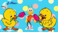 شعر و کارتون کودکان - آهنگ شاد کودکانه -شعر کودکانه جوجه هایم -برنامه کودک فارسی