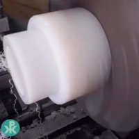 ساخت پایه های تفلونی برج خنک کننده - تراشکاری تفلون معمولی پلی اتیلن