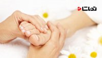 ماساژ قسمت خارجی پا به صورت فردی
