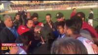 درگیری جنجالی و غش کردن مایلی کهن بعد از بازی با نساجی