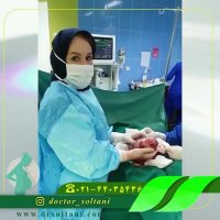 فیلم برداشتن فیبروم 14 سانتی همزمان با عمل سزارین