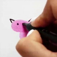 آموزش زبان با نقاشی انگشتی