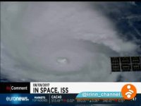 تصاویر طوفان از ایستگاه فضایی