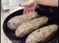 رولت گوشت و بادمجان