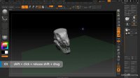 Learn zbrush sculpting Navigating in 3D space