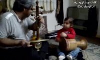 کمانچه محمد باجولوند با همراهی نوازنده خردسال تنبک