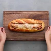 نان کوفته ای با پنیر