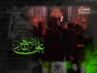 مداحی و روضه خوانی: با موضوع شب هفتم محرم، با نوای حاج ملاعلی کربلائی،1435ق