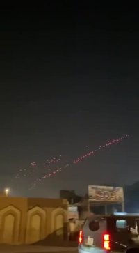 پدافند سفارت آمریکا در بغداد - اصابت چند راکت به سفارت آمریکا