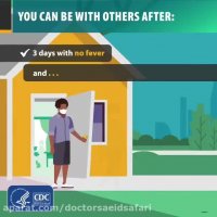 فیلم نحوه خروج از قرنطینه بعد از ابتلا به کرونا