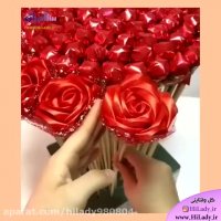 آموزش دست گل زیبا برای ولنتاین