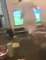 خوشحالی یک سعودی از گل ایران به مراکش!